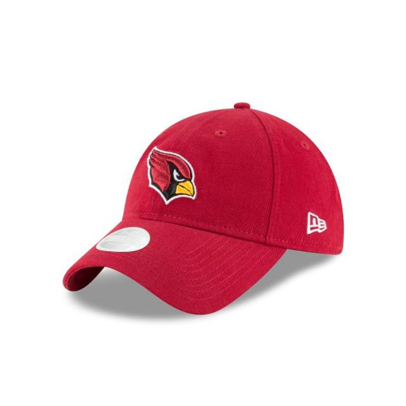 NFL Arizona Cardinals Womens Preferred Pick 9Twenty Adjustable (WUM2161) - Red New Era Caps